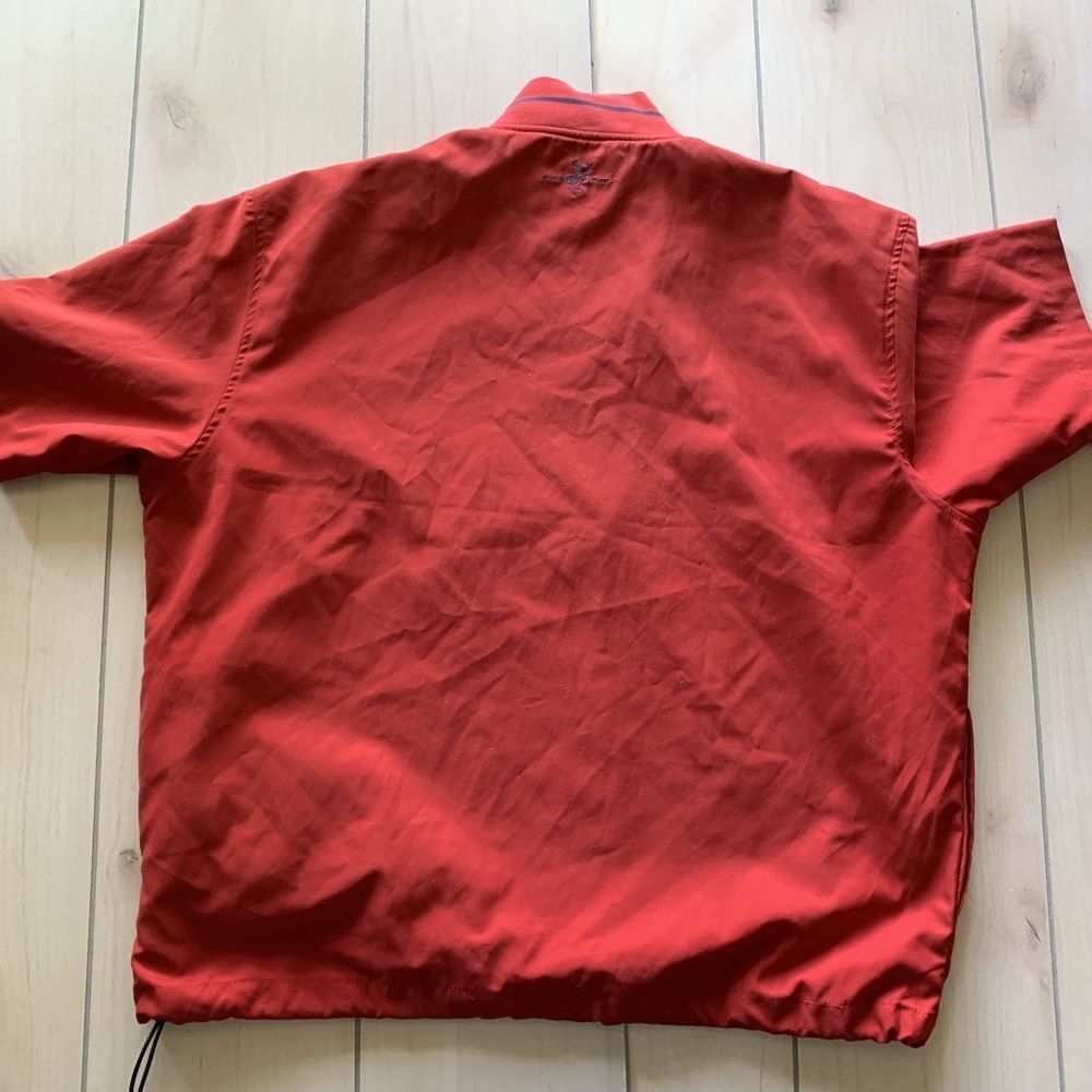mens L ashworth pullover‎ windbreaker short sleeved - Picture 4 of 6